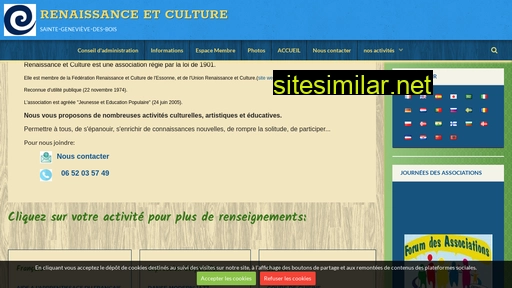 renaissanceetculture.fr alternative sites