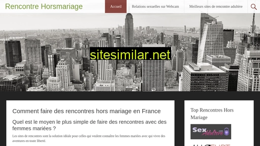 rencontre-horsmariage.fr alternative sites