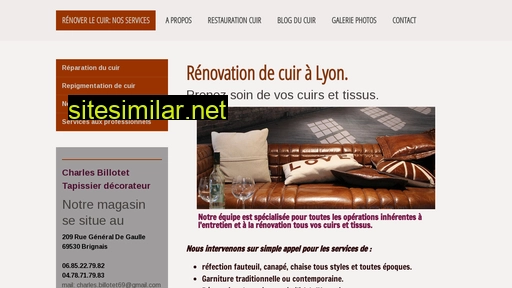 renovation-cuir-lyon.fr alternative sites