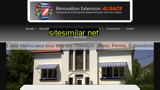 renovation-extension-alsace.fr alternative sites