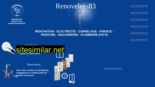 renovelec-83.fr alternative sites