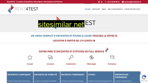rent4test.fr alternative sites