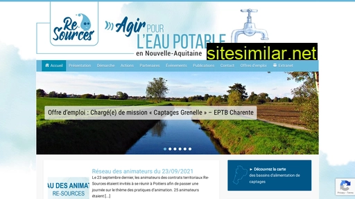 re-sources-nouvelle-aquitaine.fr alternative sites
