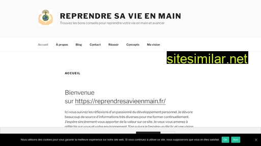 reprendresavieenmain.fr alternative sites