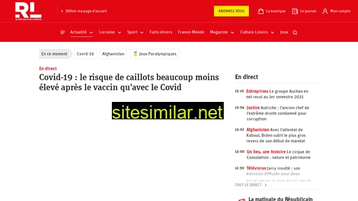 republicain-lorrain.fr alternative sites