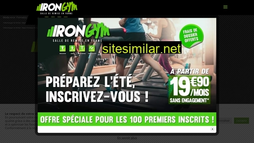 reseau-irongym.fr alternative sites