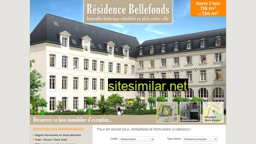 residence-bellefonds-rouen.fr alternative sites