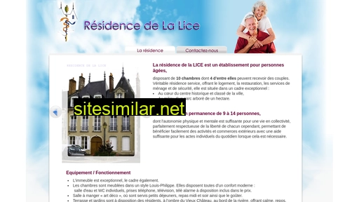 residence-de-la-lice.fr alternative sites