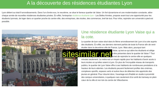 Residence-etudiante-lyon9 similar sites