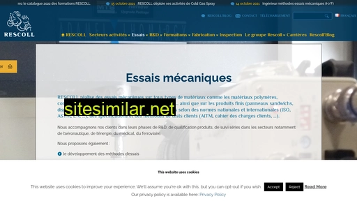 rescoll.fr alternative sites