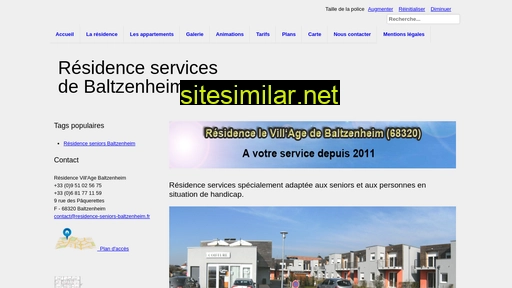 residence-seniors-baltzenheim.fr alternative sites