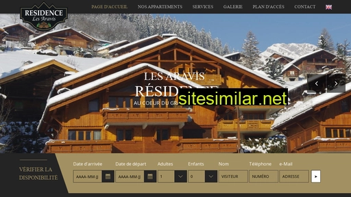 residencelesaravis.fr alternative sites