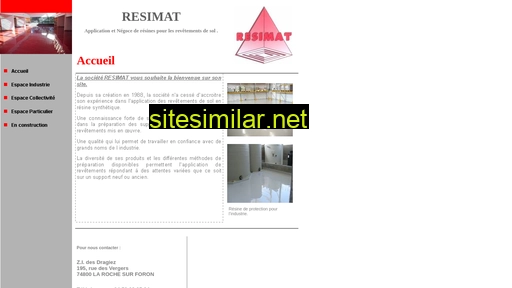 resimat.fr alternative sites