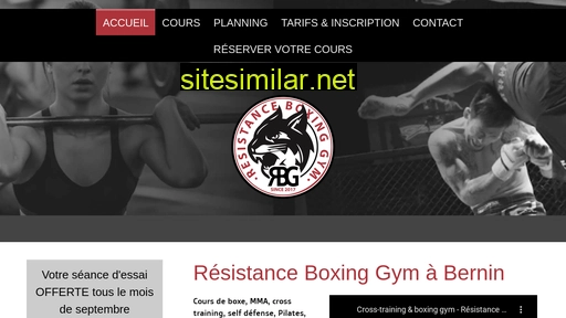 resistance-boxing-gym.fr alternative sites