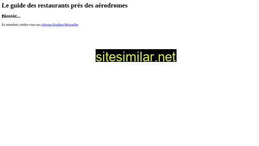 restaudrome.fr alternative sites