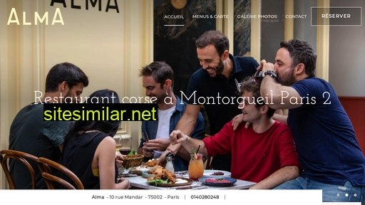 restaurant-alma.fr alternative sites