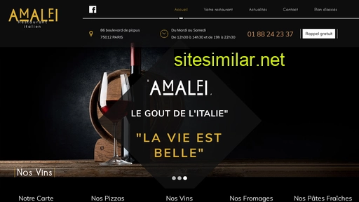 restaurant-amalfi.fr alternative sites