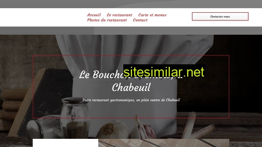 restaurant-bouchondromois-chabeuil.fr alternative sites