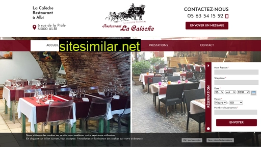 restaurant-lacaleche.fr alternative sites