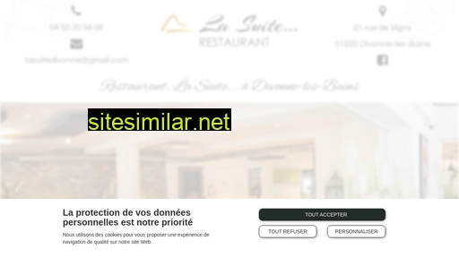 restaurant-lasuite.fr alternative sites