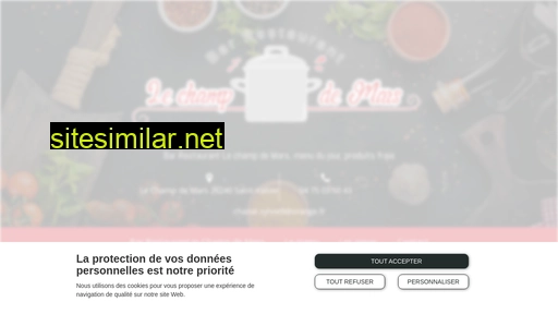 restaurant-lechampdemars.fr alternative sites