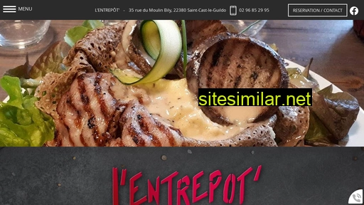 restaurant-lentrepot.fr alternative sites