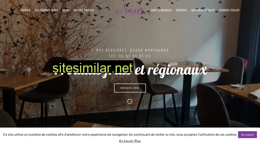 restaurant-nous.fr alternative sites