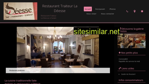 Restaurant-traiteur-ladeesse similar sites