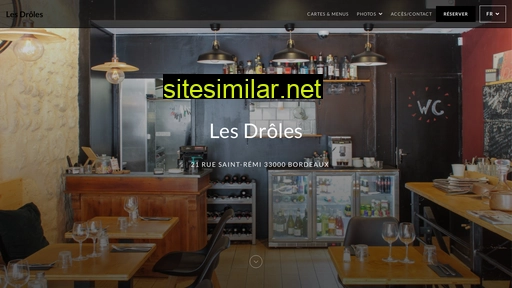 restaurantlesdroles.fr alternative sites