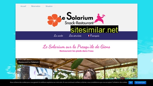 restaurantlesolarium.fr alternative sites