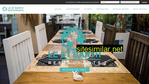 restaurantlestbarth.fr alternative sites