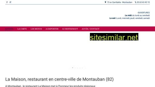 resto-montauban-lamaison.fr alternative sites