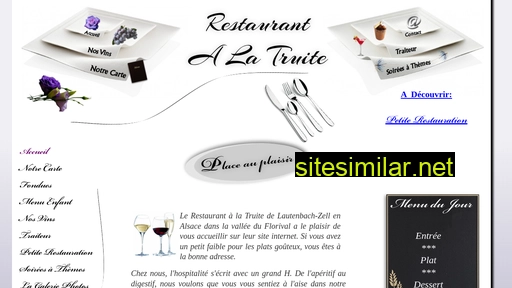 restaurant-a-la-truite.fr alternative sites