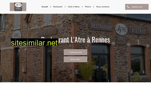 restaurant-atre-rennes.fr alternative sites