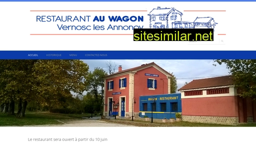 restaurant-au-wagon.fr alternative sites