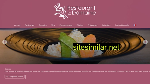 restaurant-du-domaine.fr alternative sites