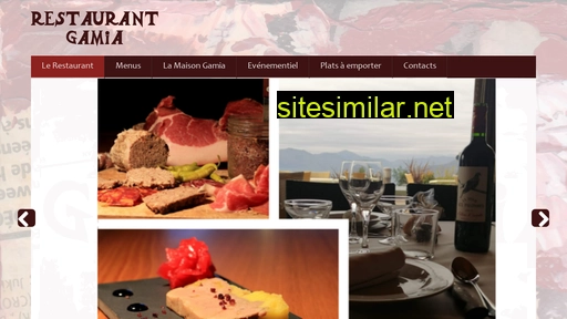 restaurant-gamia.fr alternative sites