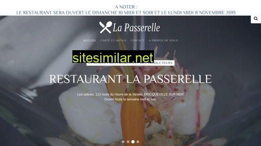 restaurant-la-passerelle.fr alternative sites