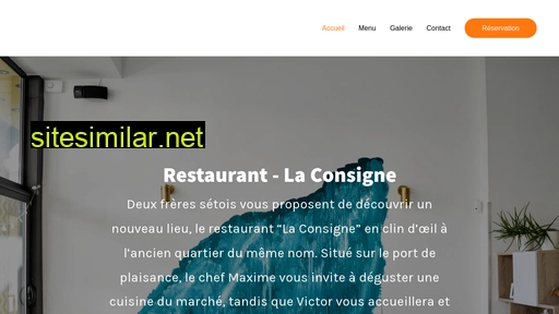 restaurant-laconsigne.fr alternative sites
