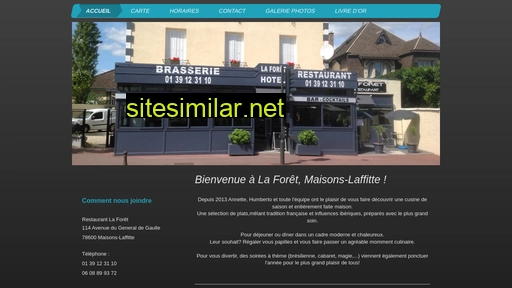 Restaurant-laforet similar sites