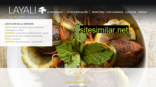 restaurant-layali.fr alternative sites