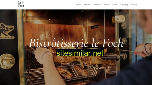 restaurant-le-foch.fr alternative sites