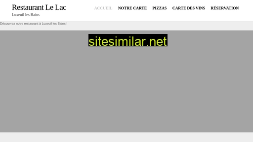 restaurant-le-lac.fr alternative sites