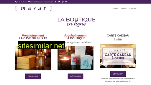 restaurant-lemurat.fr alternative sites
