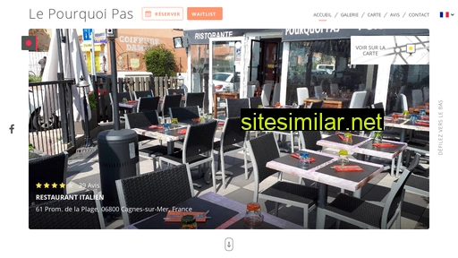 restaurant-lepourquoipas.fr alternative sites