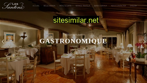 restaurant-les-santons.fr alternative sites