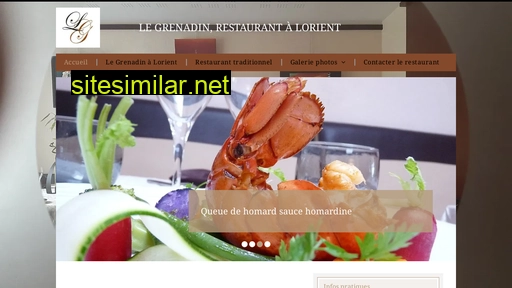 restaurant-lorient-legrenadin.fr alternative sites