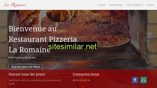 restaurant-pizzeria-la-romaine.fr alternative sites