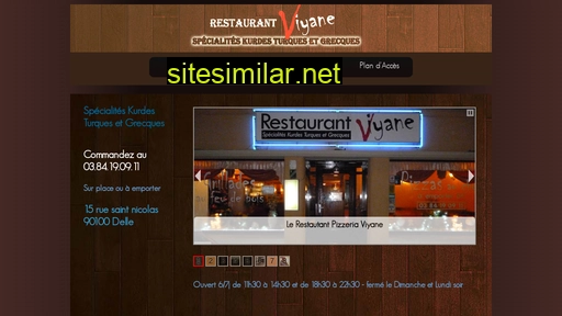 restaurant-viyane.fr alternative sites