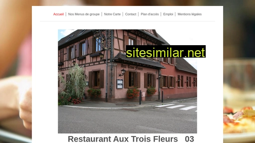 restaurantauxtroisfleurs.fr alternative sites
